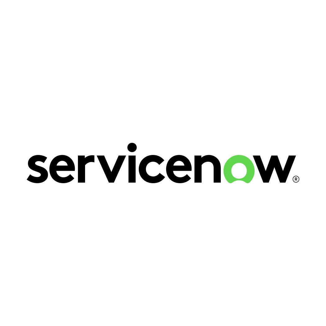 Logo of ServiceNow, a trusted partner automate and secure workflows and processes, Security | DXC Technology Partner Ecosystem