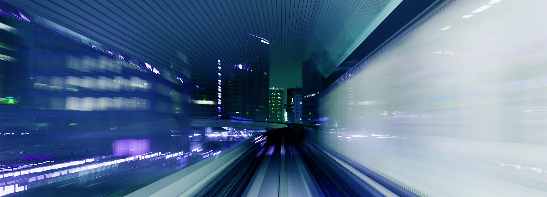 night time view of a city | DXC Technology Insights